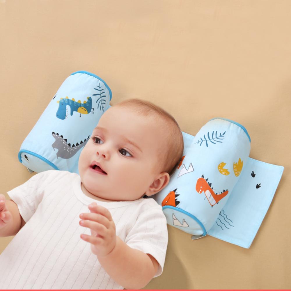 Newborn Baby Anti-Roll Sleep Pillow | Adjustable Infant Sleeping Positioner Cushion | Soft Kids Support Pillow - Kids & Baby
